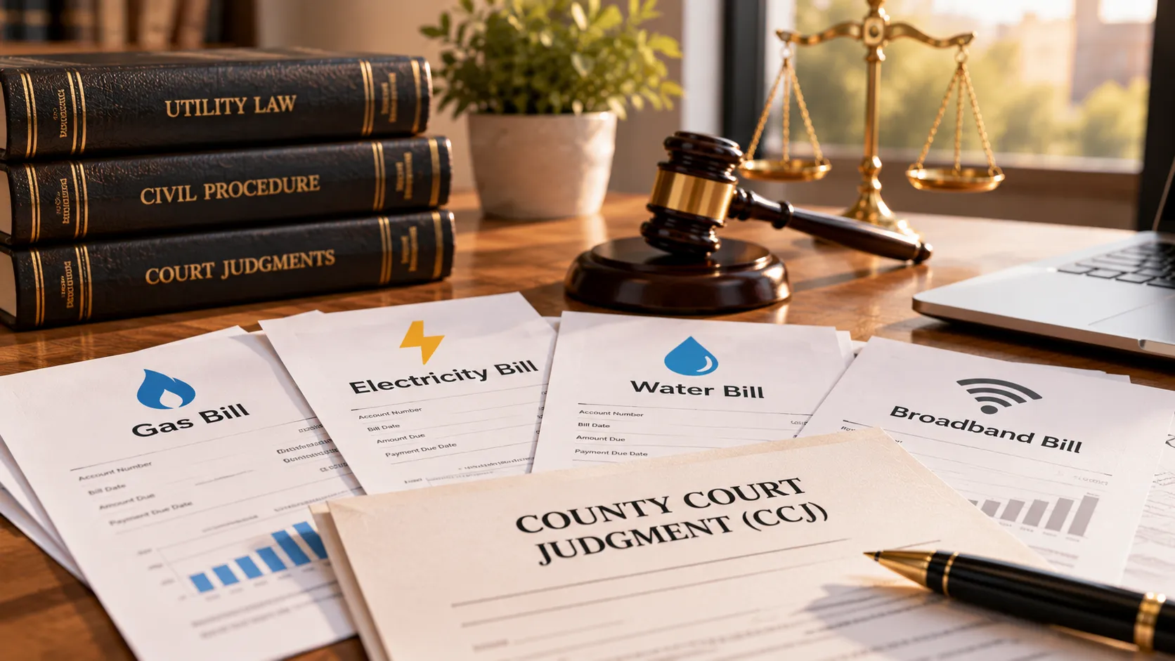 Utility CCJ (Gas, Electricity, Water & Broadband)